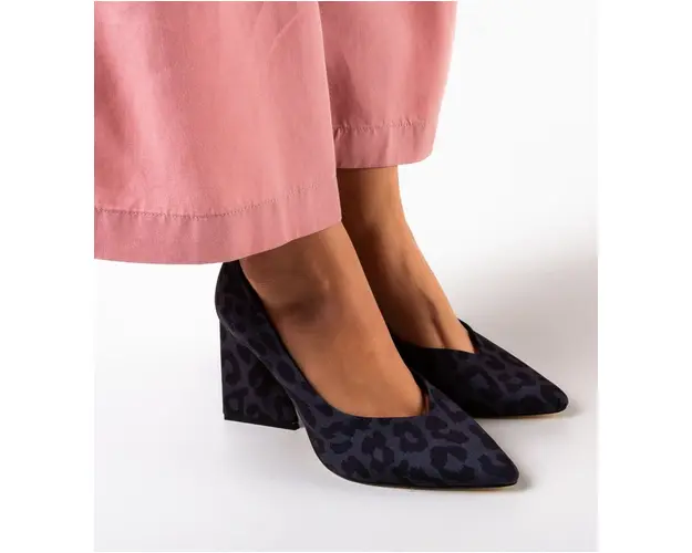 Pantofi cu toc Jinos Gri