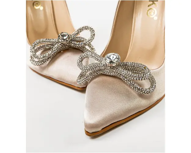 Pantofi cu toc Lelery Bej
