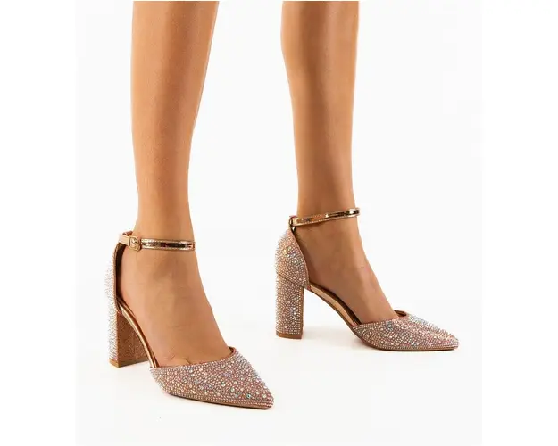 Pantofi cu toc Muacy Roz