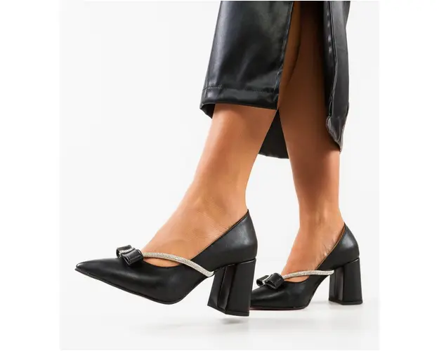 Pantofi cu toc Nynut Negri