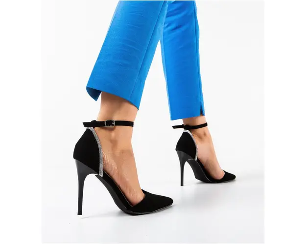 Pantofi cu toc Orden Negri