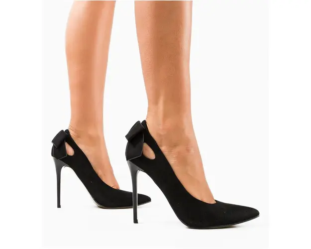 Pantofi cu toc Pastyc Negri