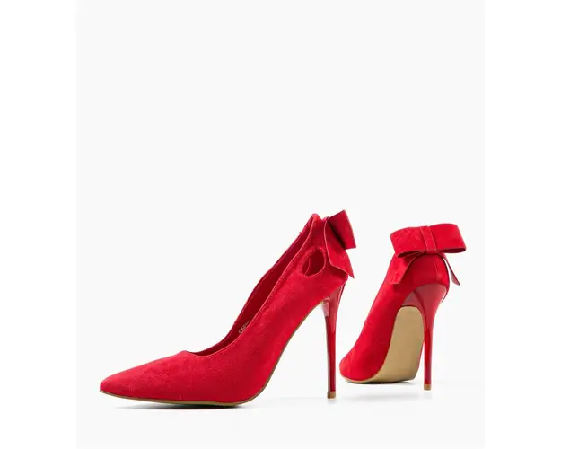 Pantofi cu toc Pastyc Rosii