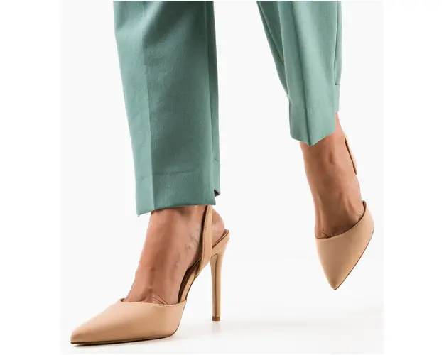 Pantofi cu toc Ruruma Bej