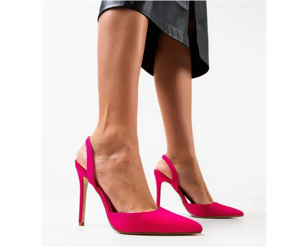 Pantofi cu toc Ruruma Fuchsia