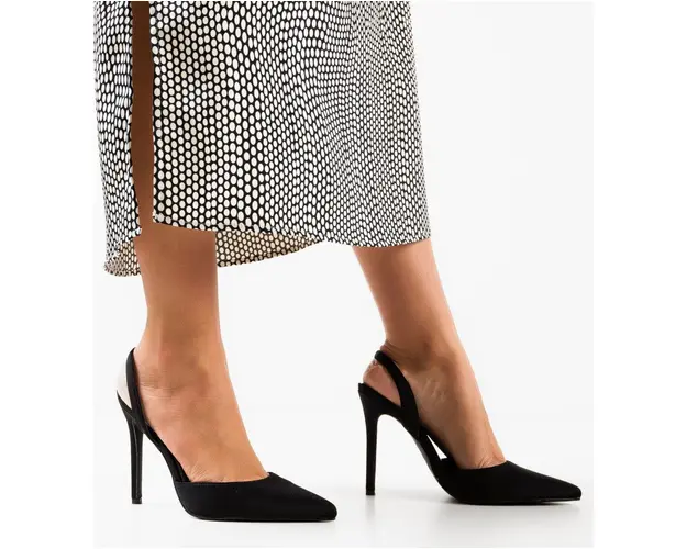 Pantofi cu toc Ruruma Negri