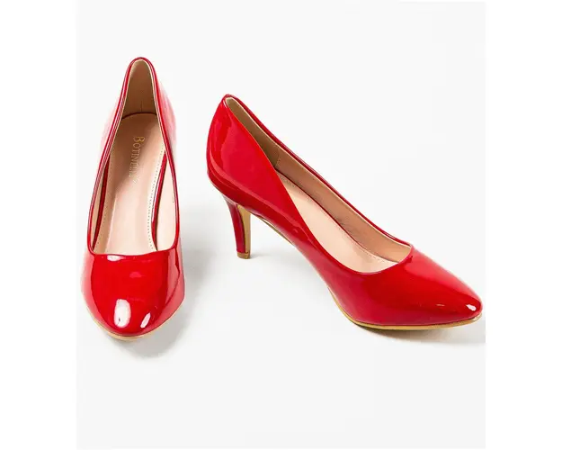 Pantofi cu toc Ryry Rosii