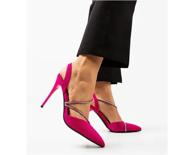Pantofi cu toc Tuay Fuchsia