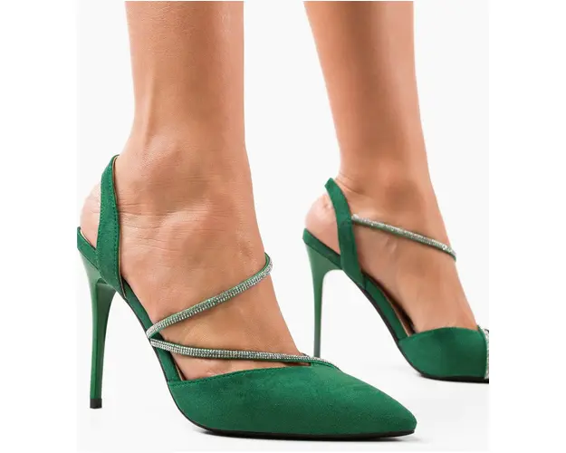 Pantofi cu toc Tuay Verzi