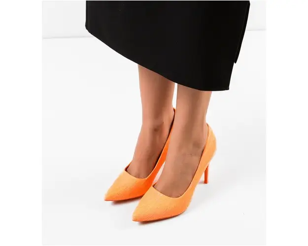 Pantofi dama Alfred Portocalii