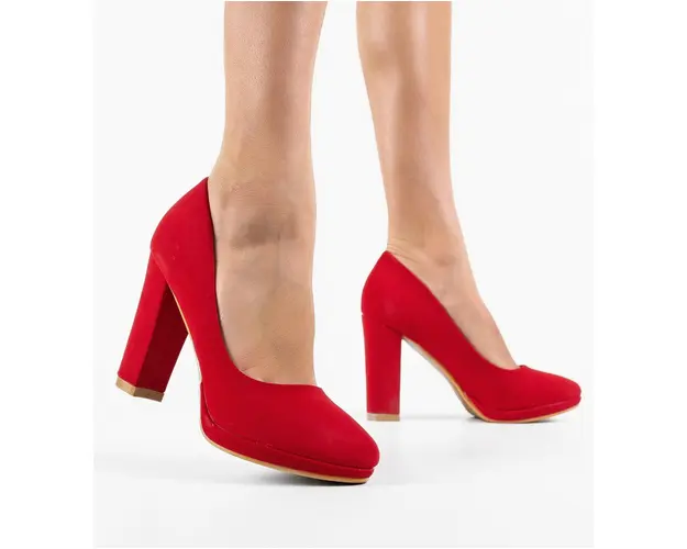 Pantofi dama Alia Rosii