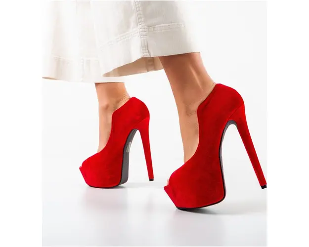 Pantofi dama Ammaar Rosii