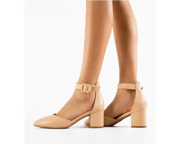 Pantofi dama Anerose Bej 2