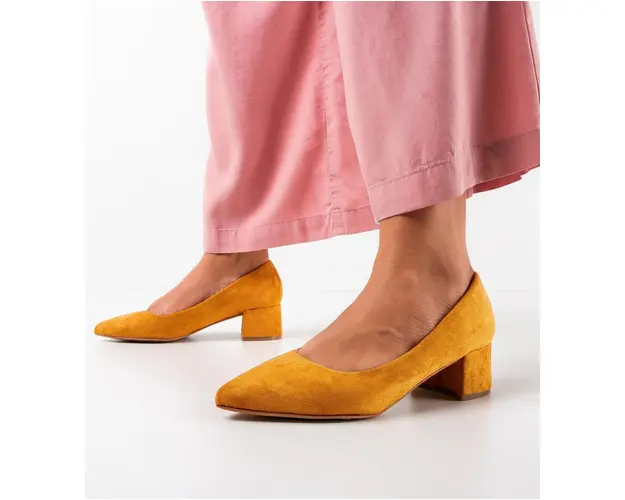 Pantofi dama Auza Camel