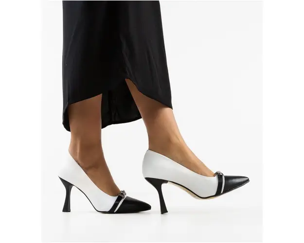 Pantofi dama Bentle Albi