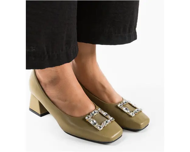 Pantofi dama Blevins Khaki