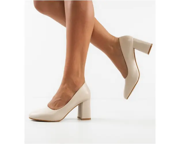 Pantofi dama Bright Bej 2