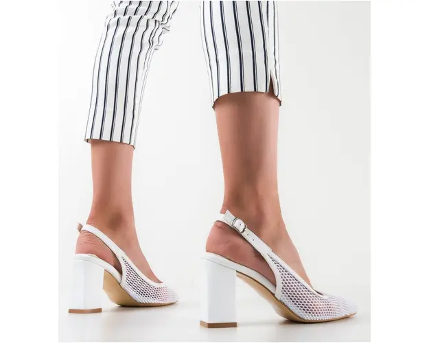 Pantofi dama Caresy Albi