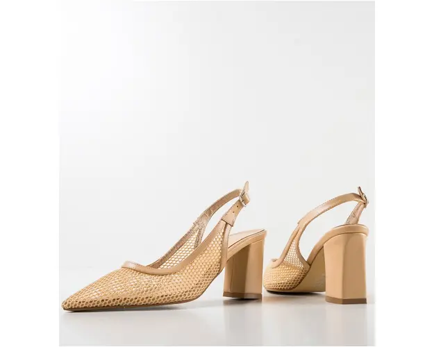 Pantofi dama Caresy Bej