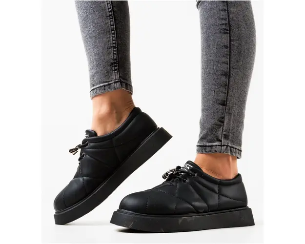 Pantofi dama casual Paoar Negri