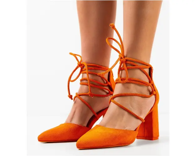 Pantofi dama Chelsea Portocalii