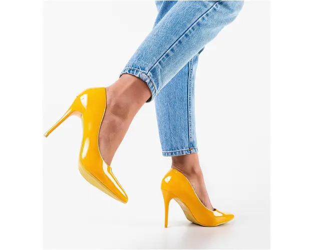 Pantofi dama Chiel Galbeni