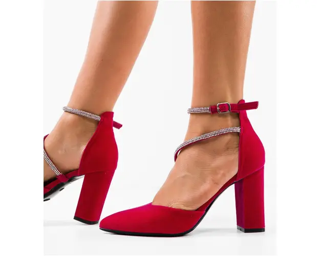 Pantofi dama Chuks Fuchsia