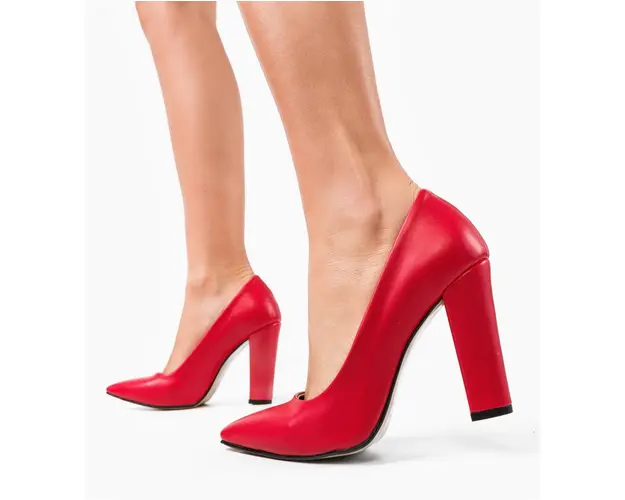 Pantofi dama Clash Rosii