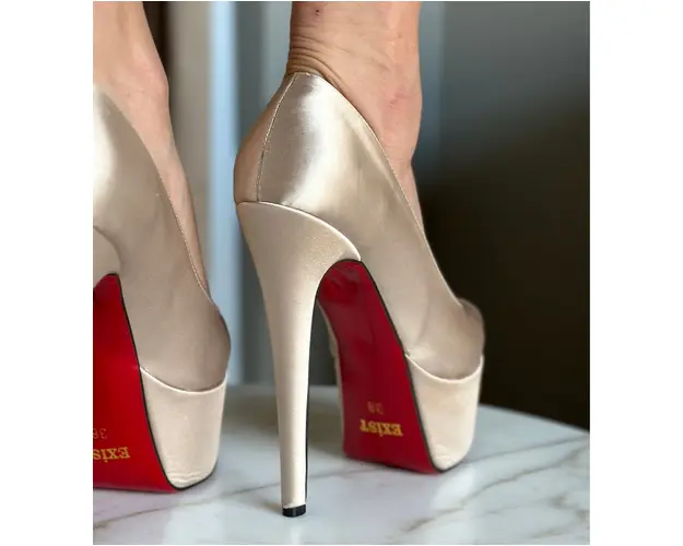 Pantofi dama Cohan Bej 3