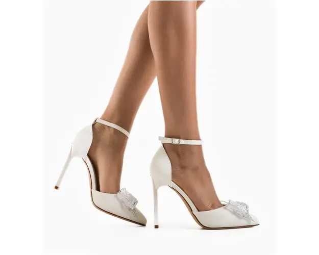 Pantofi dama Deblo Albi
