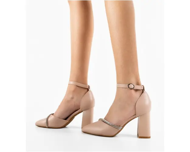 Pantofi dama Dem Bej 2