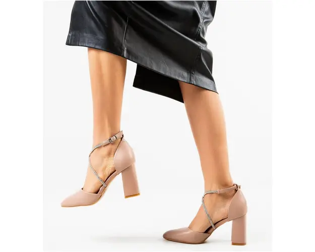 Pantofi dama Doitei Nude