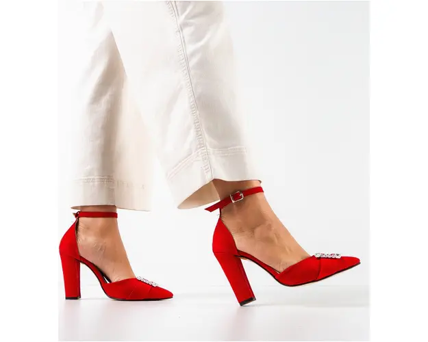 Pantofi dama Dolurum Rosii