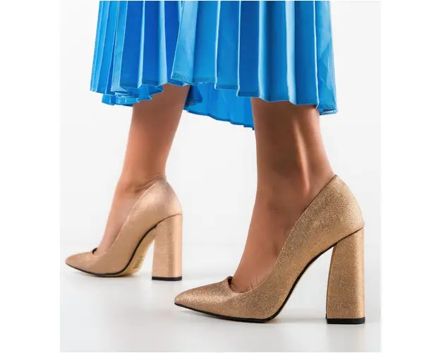 Pantofi dama Doris Aurii