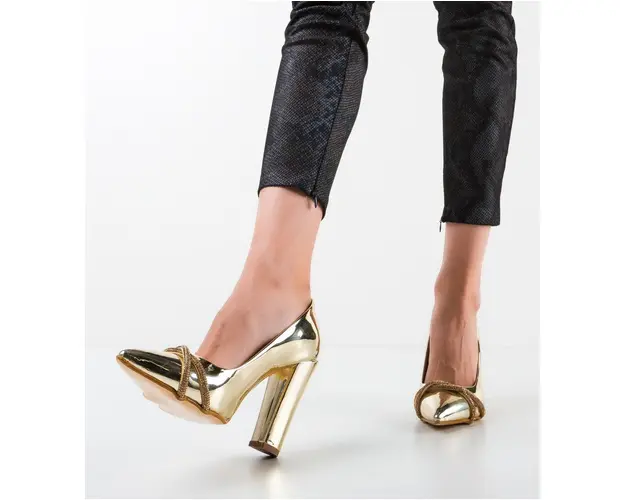 Pantofi dama Draghici Aurii