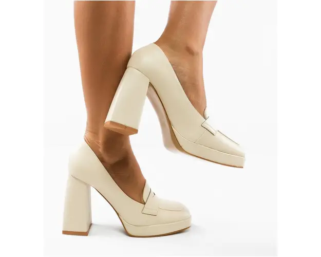 Pantofi dama Elino Bej