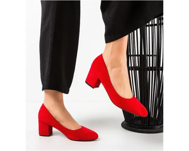 Pantofi dama Emrys Rosii