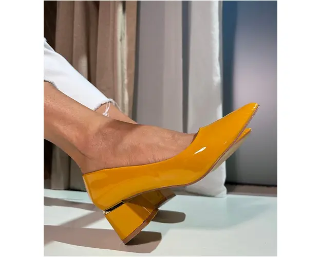 Pantofi dama Fedlimi Galbeni