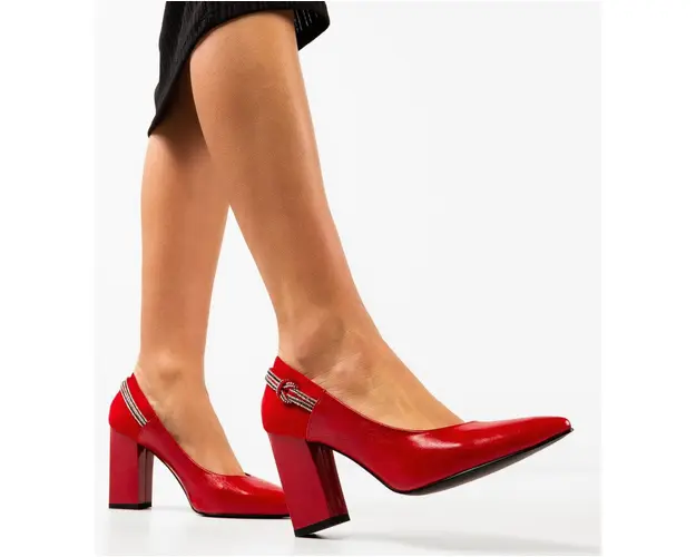 Pantofi dama Gergina Rosii