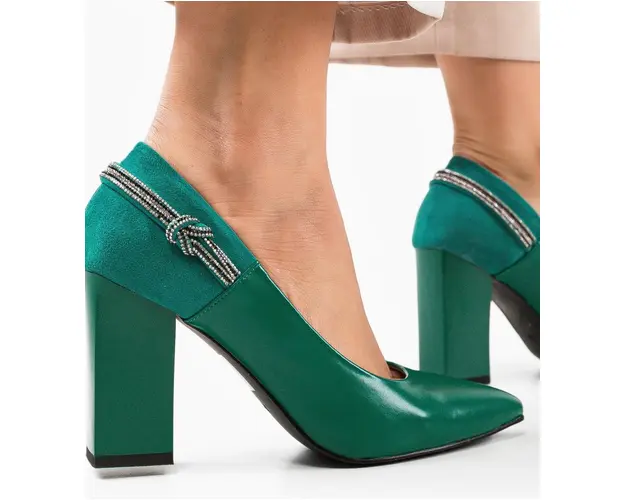 Pantofi dama Gergina Verzi