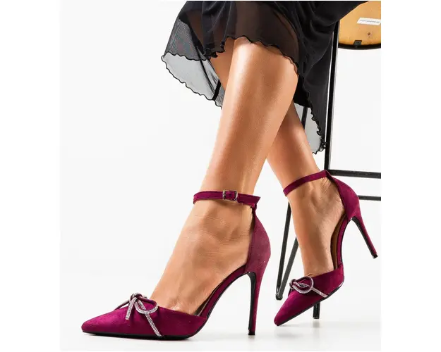 Pantofi dama Gloves Mov