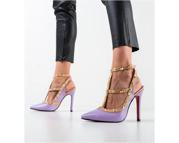 Pantofi dama Habile Mov