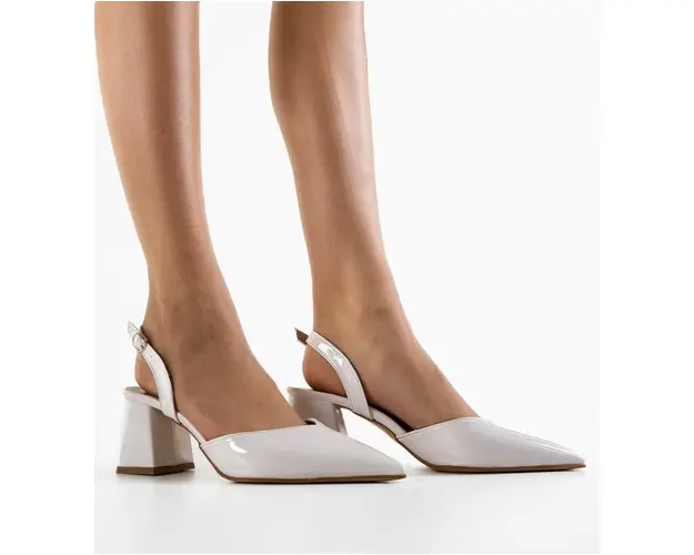 Pantofi dama Hagra Alb