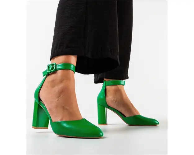 Pantofi dama Haloma Verzi