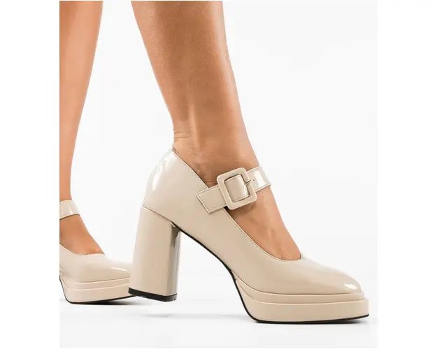 Pantofi dama Hanna Bej