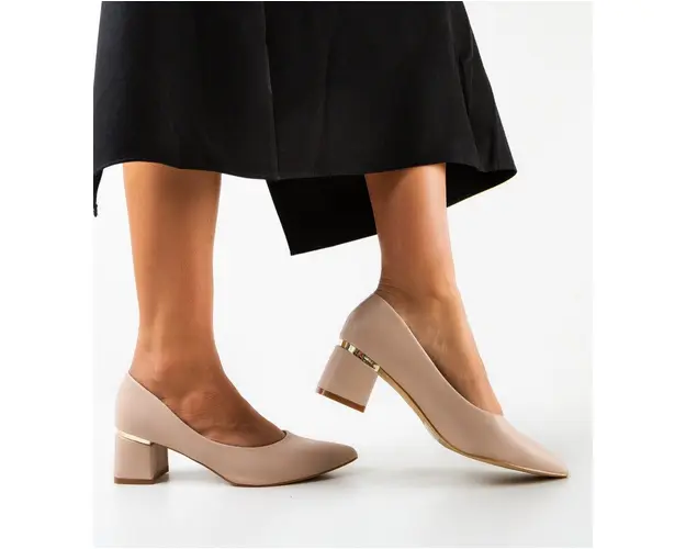 Pantofi dama Helen Bej