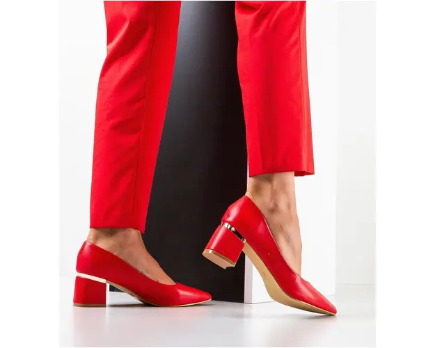 Pantofi dama Helen Rosii