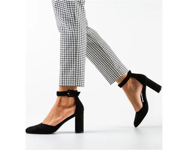 Pantofi dama Horn Negri