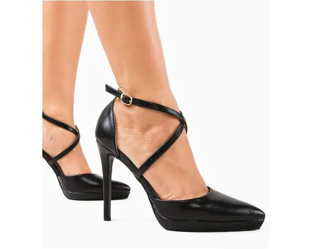 Pantofi dama Horne Negri