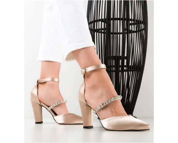 Pantofi dama Indian Bej